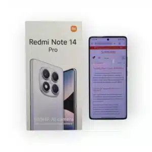 MOVIL REDMI NOTE 14 PRO 256GB 8 GB RAM + CABLE + FUNDA + CAJA