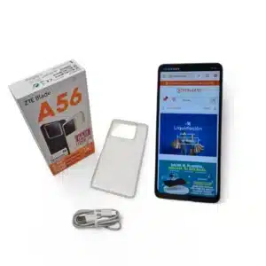 MOVIL ZTE BLADE A56 64GB 4GB NEGRO + CABLE + CAJA