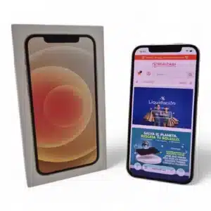 IPHONE 12 64GB SALUD BATERIA 76% BLANCO + CAJA