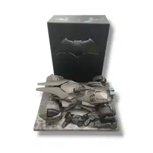 BATIMOVIL MATTEL ULTIMATE JUSTICE LEAGUE DC COMICS 2017 *SOLO COCHE*