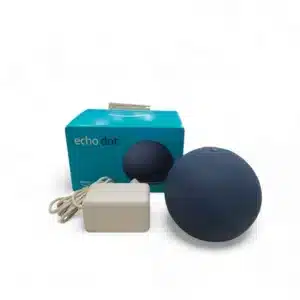 ALEXA ECHO DOT AZUL + CARGADOR + CAJA