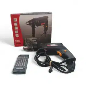 TALADRO PERCUTOR KRAFT TECH K-1503S CAJA Y BROCAS 500W CAJA
