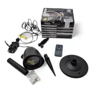PROYECTOR DE LUCES LASER FEERIC  + ACC + MANDO + CAJA