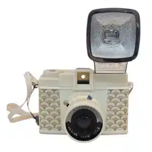 CAMARA DE FOTOS INSTANTANEA DIANA F+ BLANCA + INSTANT BACK