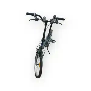 BICICLETA PLEGABLE BTWIN FOLDING 6 VELOCIDADES GRIS + LUZ DELANTERA Y TRASERA