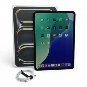 IPAD PRO 11" M4 256GB (BATERIA 100%) SPACE BLACK+CAJA Y CABLE DE CARGA