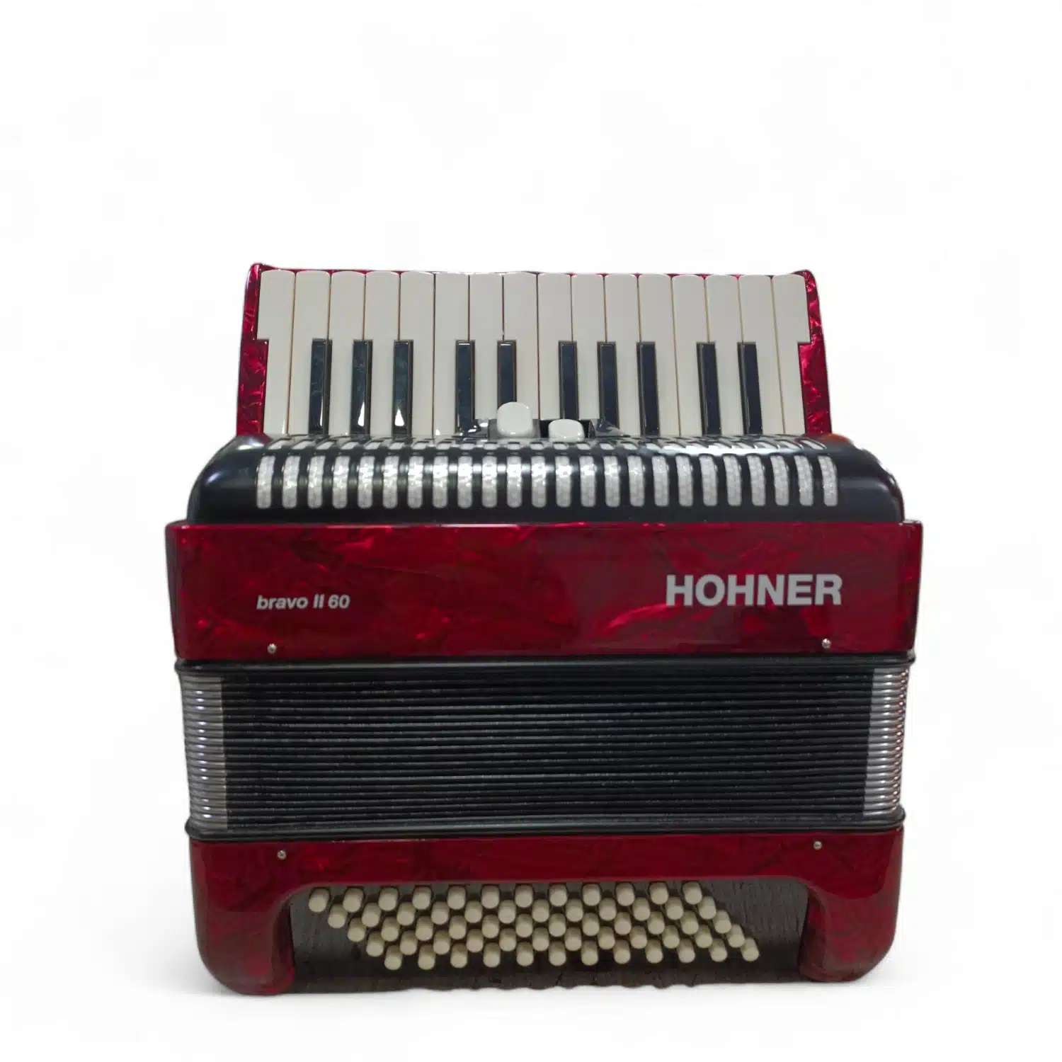 Acordeon Hohner Bravo II 60 + Funda Original — foto 2
