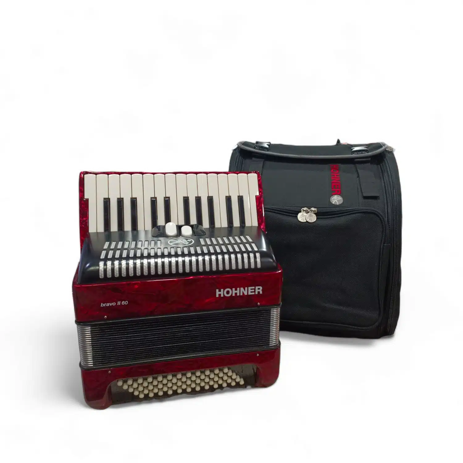 Acordeon Hohner Bravo II 60 + Funda Original