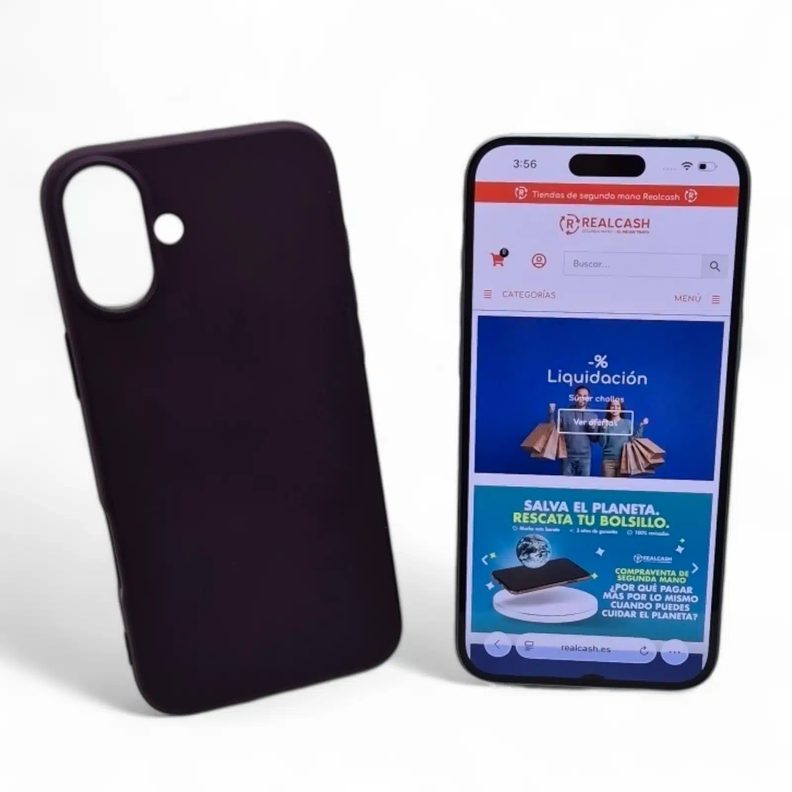 Iphone 16 Plus 256GB Verde 92% Bat + Funda