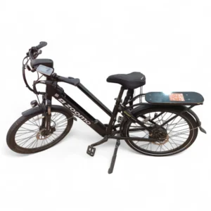 BICICLETA ELECTRICA ZOOMO NEGRA + ACC