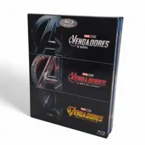 COLECCION 3 PELICULAS VENGADORES BLURAY