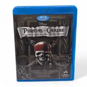 COLECCION 4 PELICULAS PIRATAS DEL CARIBE BLURAY