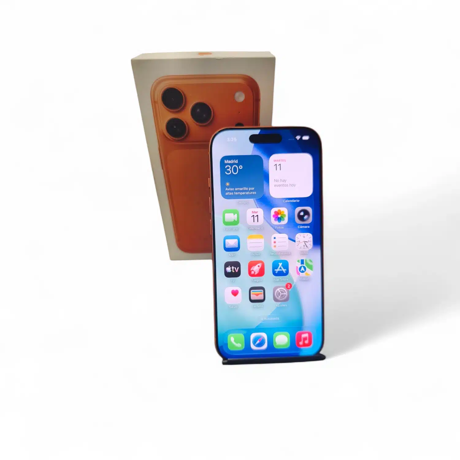 Iphone 17 Pro 256GB Color Naranja 97% Bateria+caja Y Cable DE Carga — foto 2