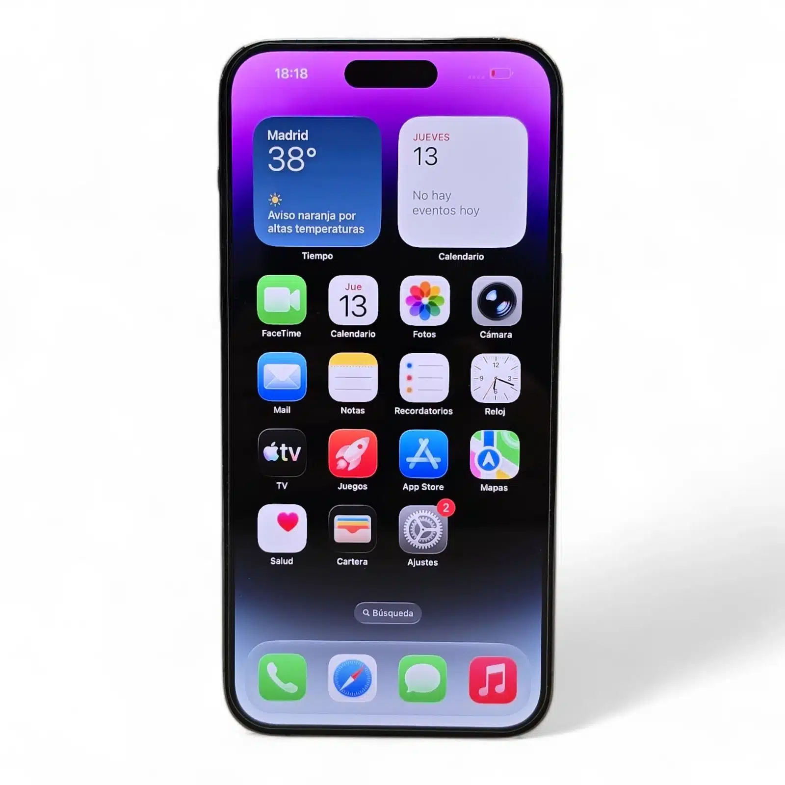 Iphone 14 Pro Max 256GB Morado 84% Bat — foto 3