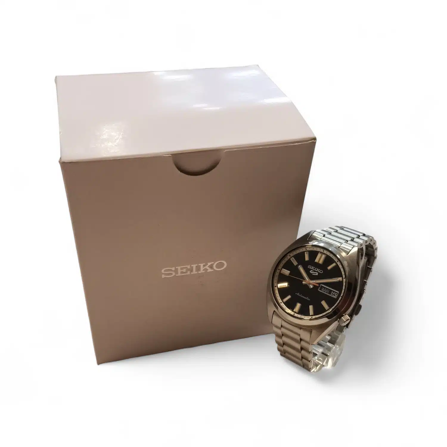 Reloj Seiko SRPK89K1 5 Sports + Caja
