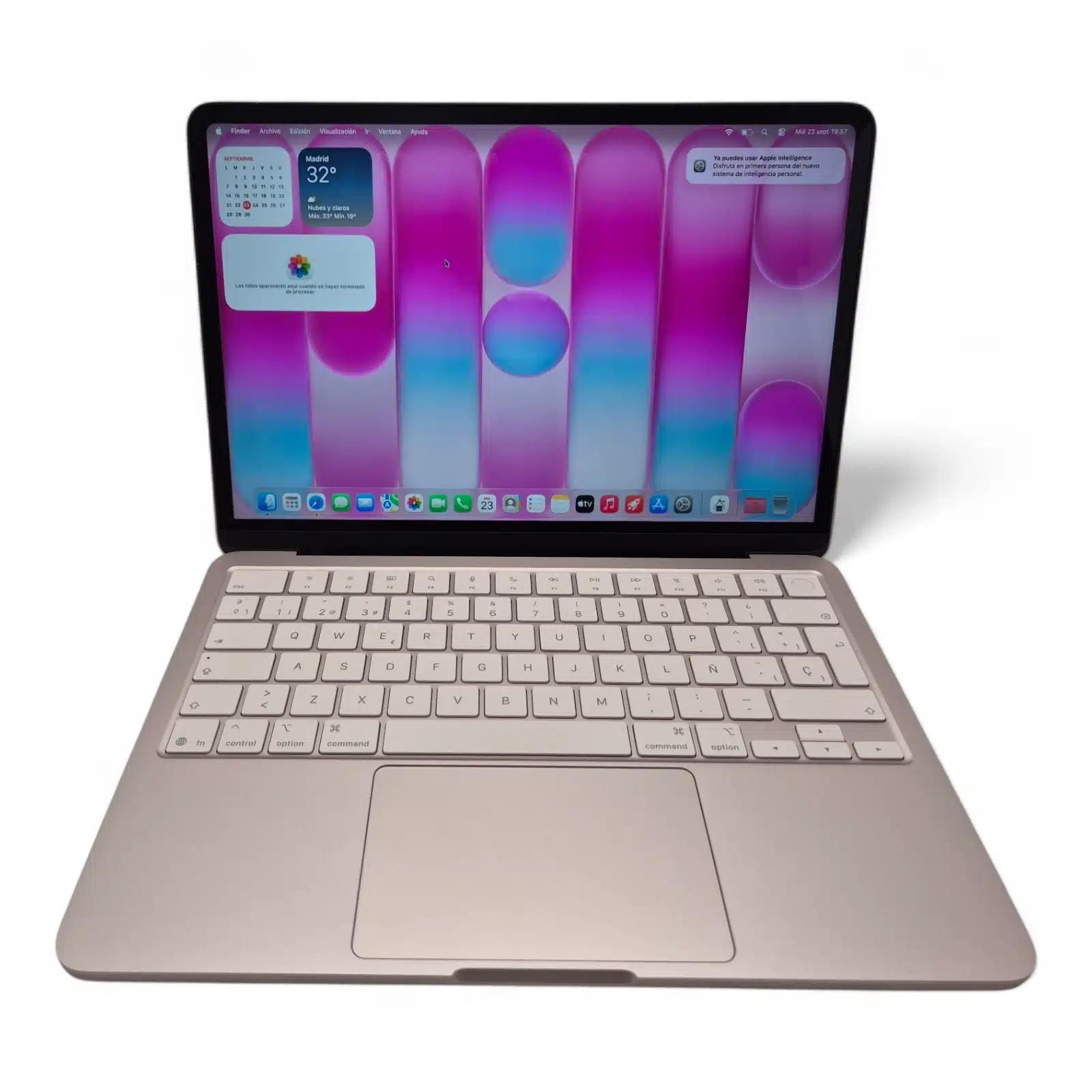 Macbook Neo 13″ 512GB 8GB Rosa + Caja + Cable — foto 2