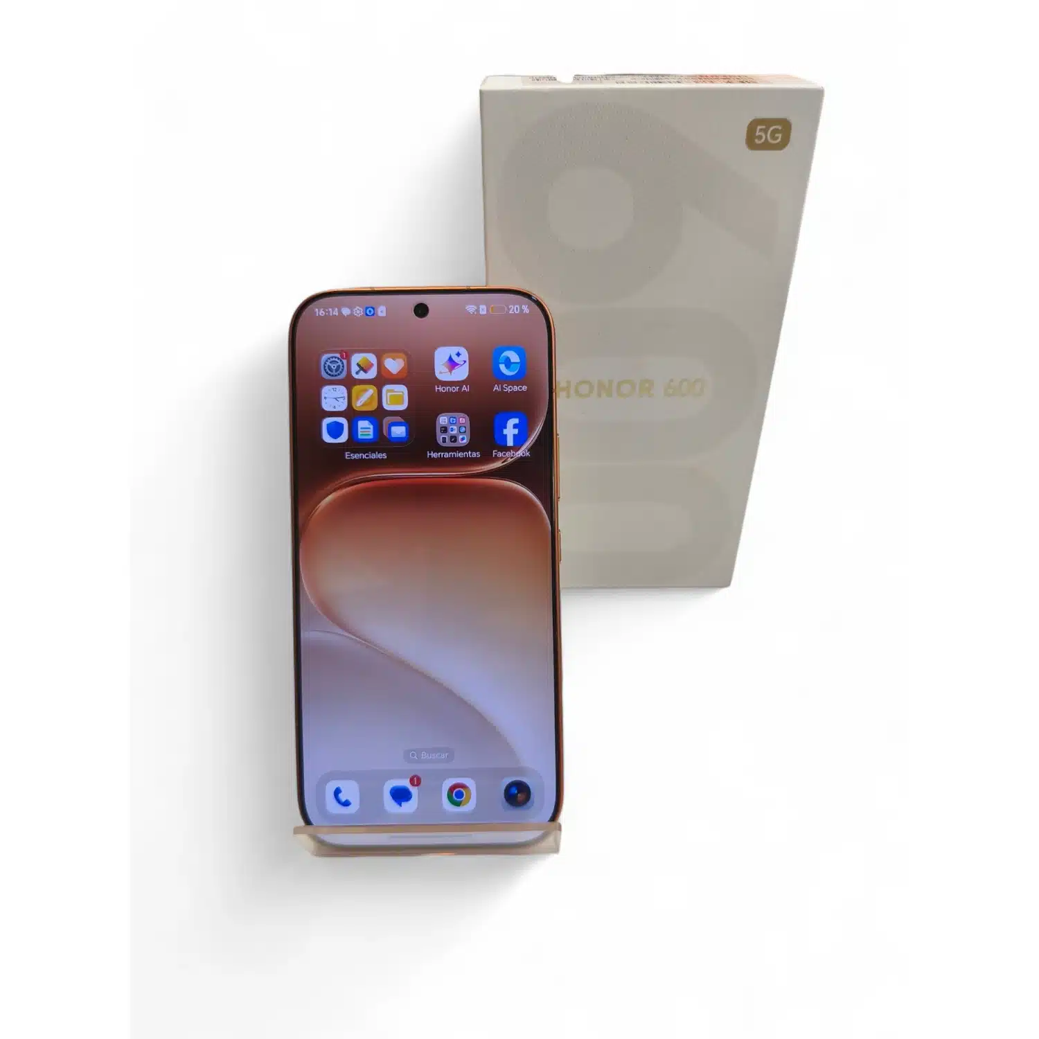 Movil Honor 600 8GB Ram 512GB Color Naranja 100% Bateria +caja Y Cable DE Corriente