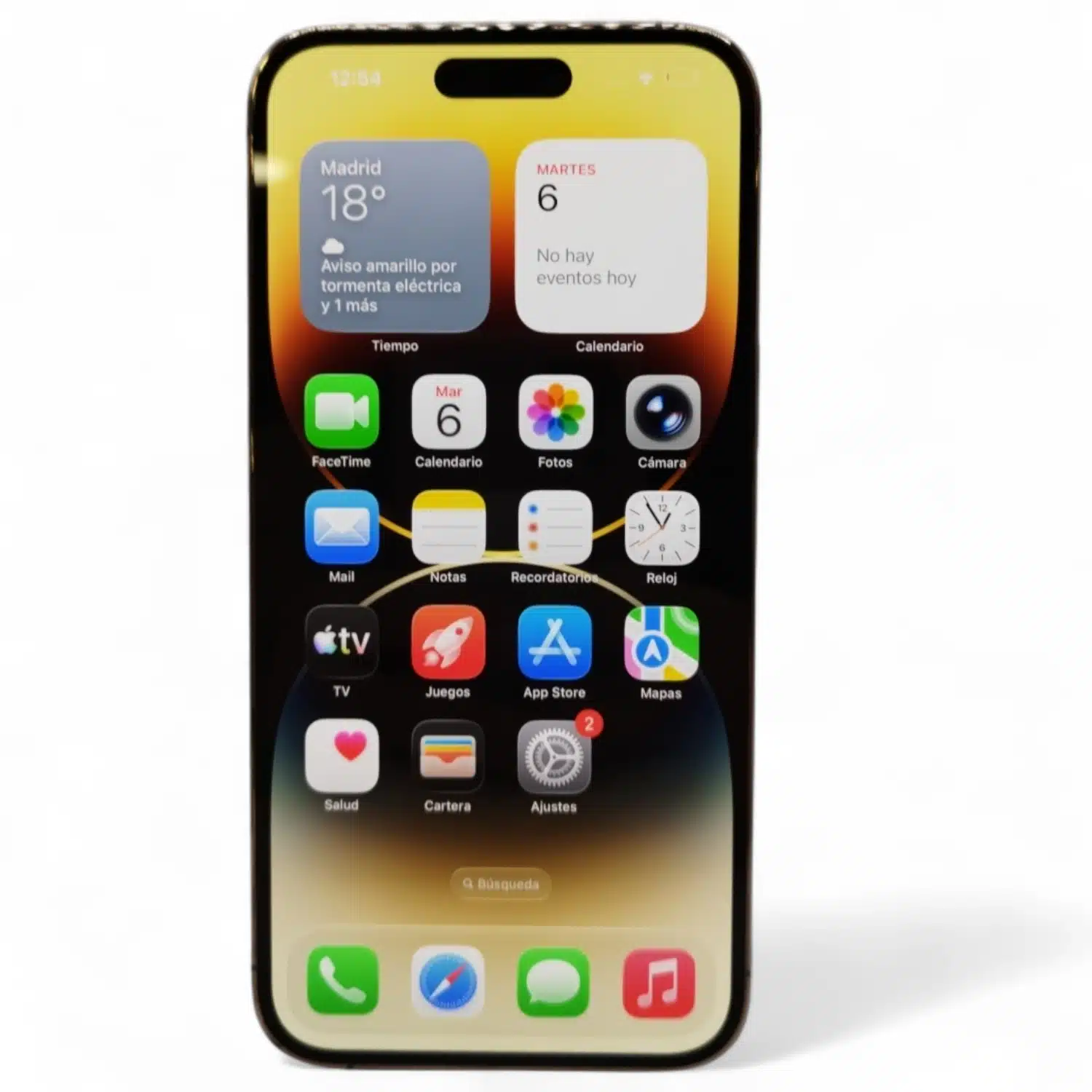 Iphone 14 Pro Max 128GB Dorado Bateria 85% + Funda
