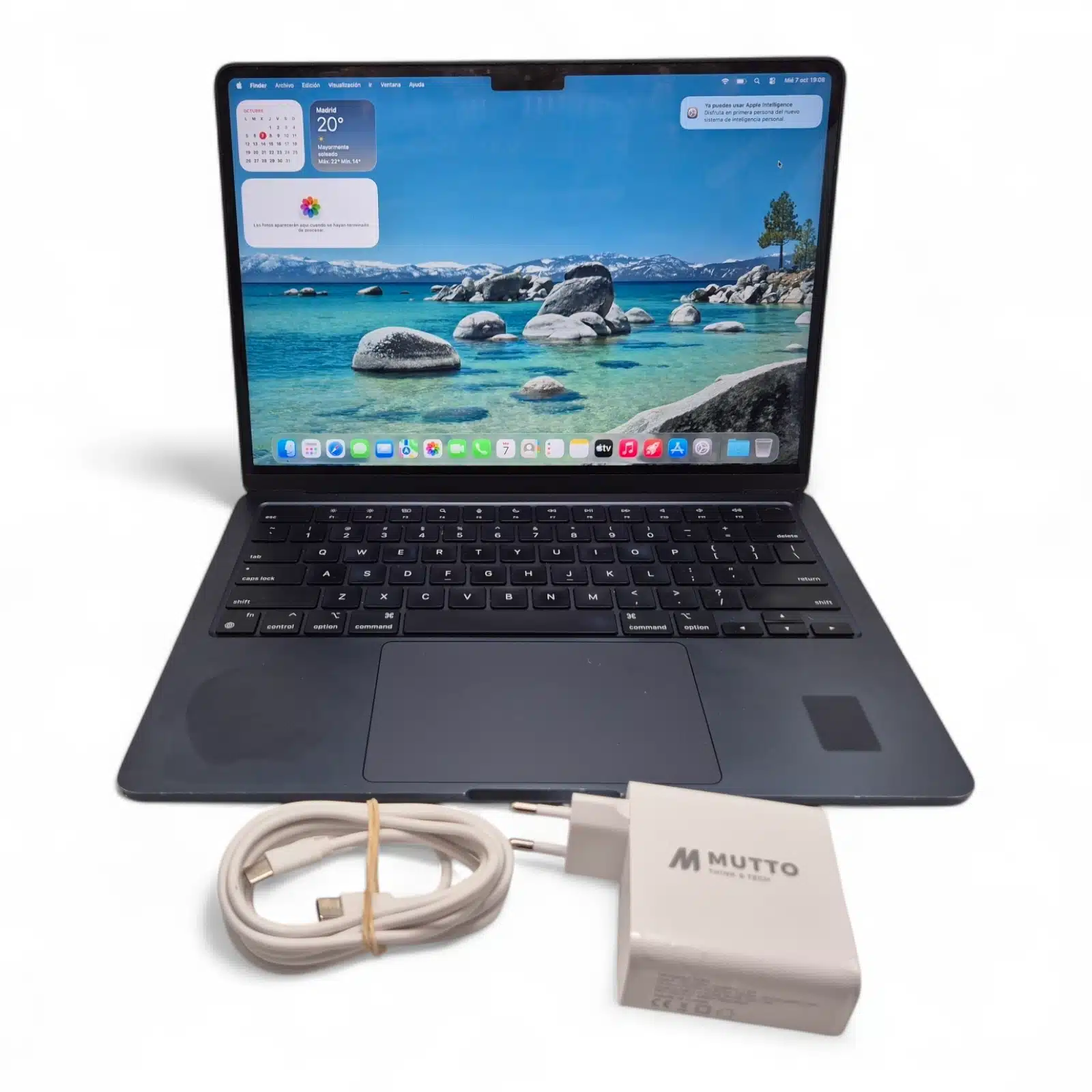 Macbook Air 14.2 13.6″ M2 Azul 512GB 8GB +cargador Compatible
