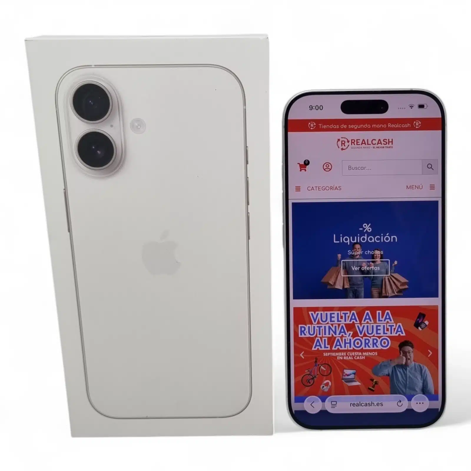 Iphone 17 256GB 100% Bat Blanco + Caja — foto 2