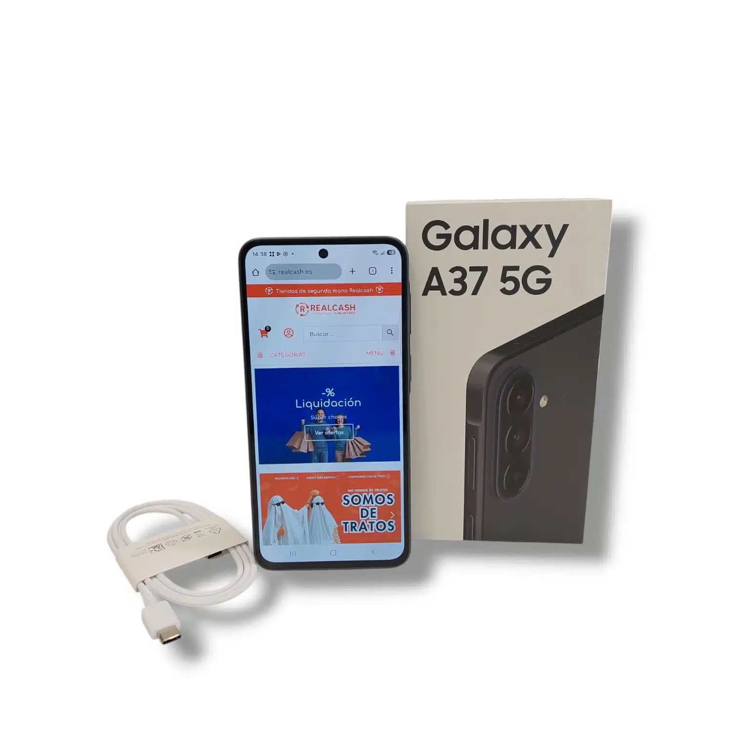 Movil Samsung Galaxy A37 5G 128 Gb, 6 GB + Caja – A Estrenar