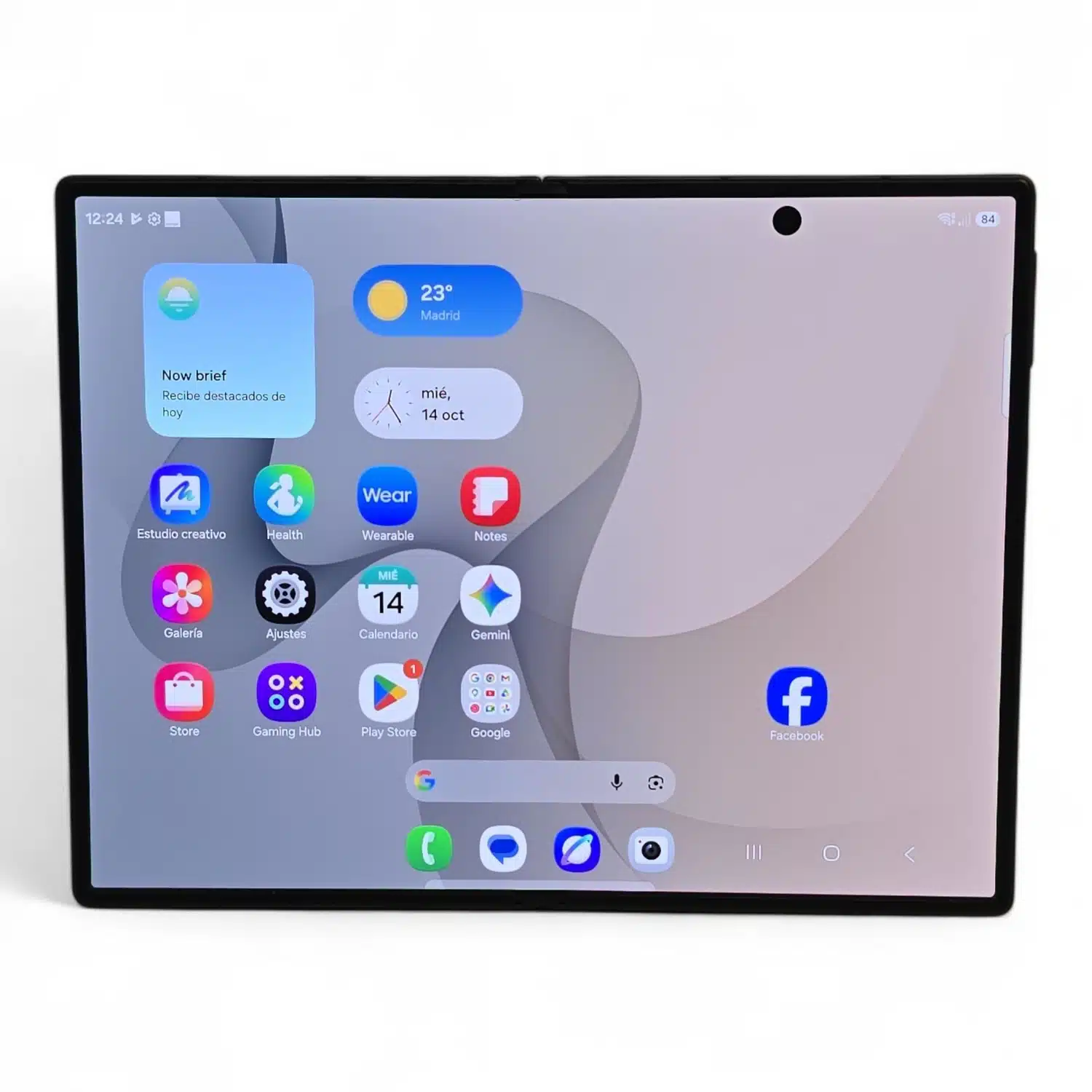 Movil Samsung Galaxy Z Fold 8 256GB/12GB Negro + Funda — foto 3