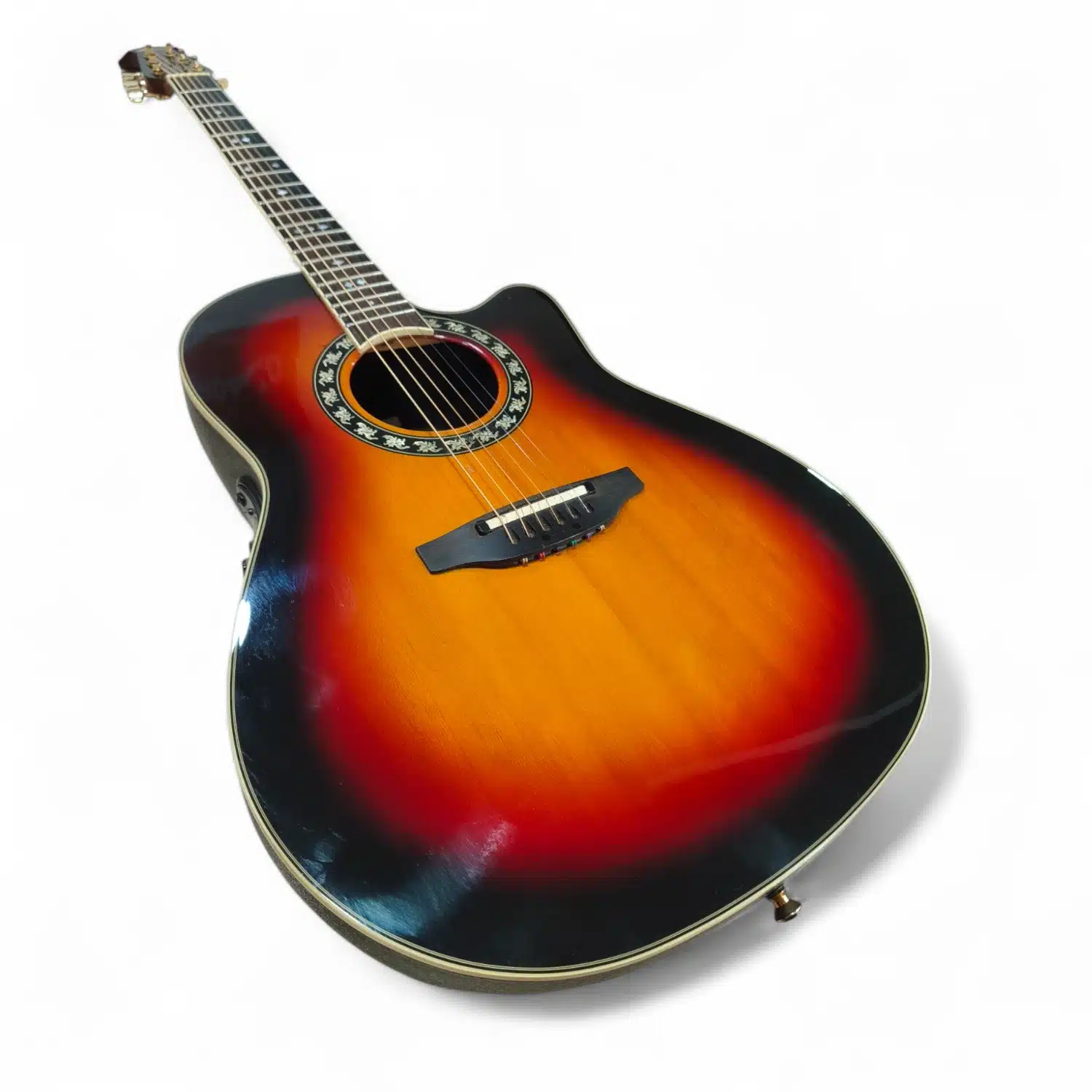 Guitarra Electroacustica Bowl Made BY Ovation Usa + Funda — foto 2