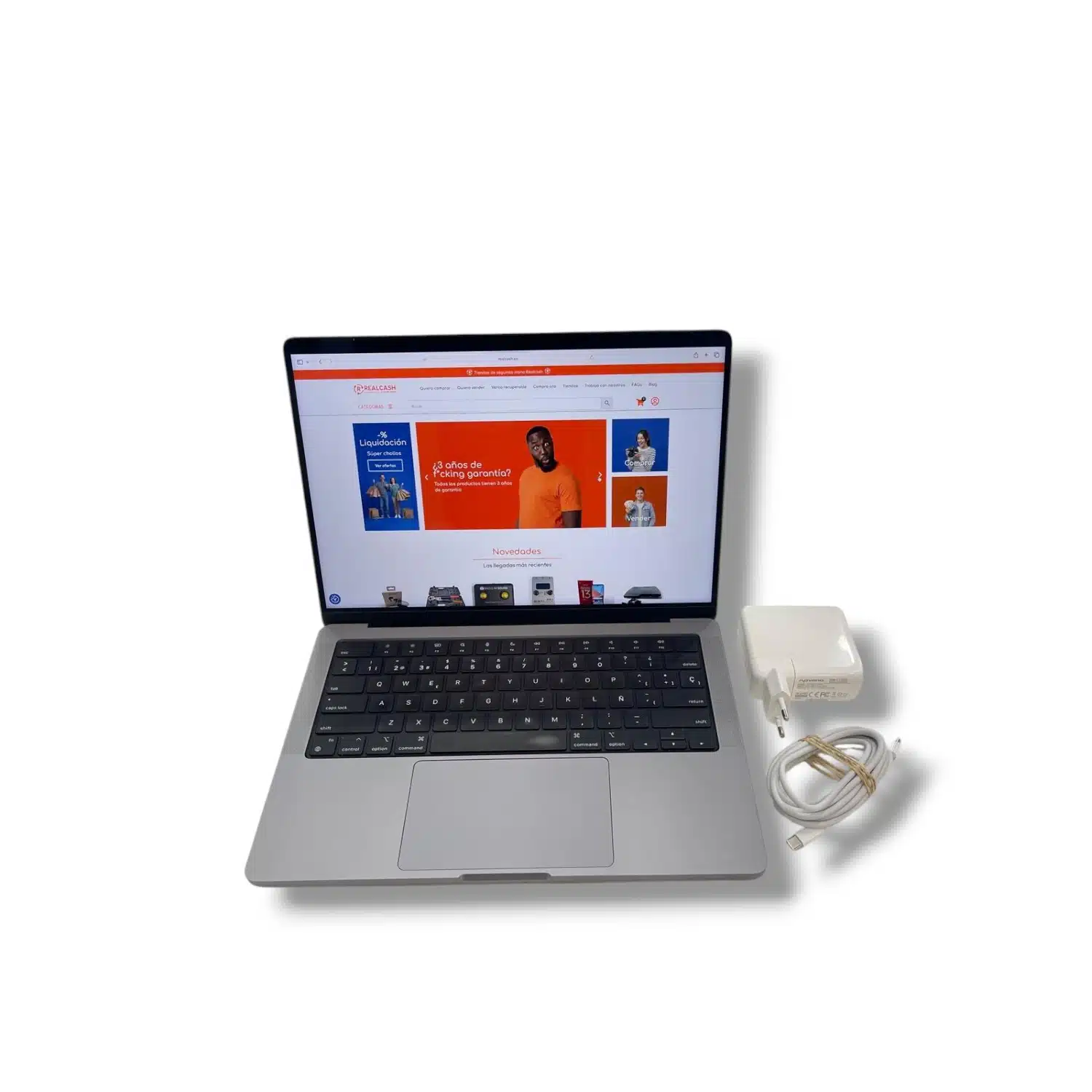 Macbook Pro 14″ M1 Pro 512 GB Ssd, 16 Gb, Cargador Compatible