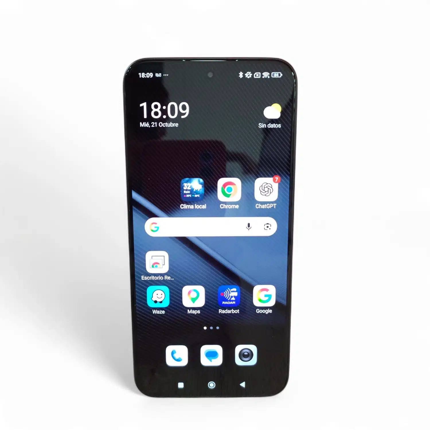 Movil Redmi Note 15 Pro 5G 8GB Ram 256GB Negro