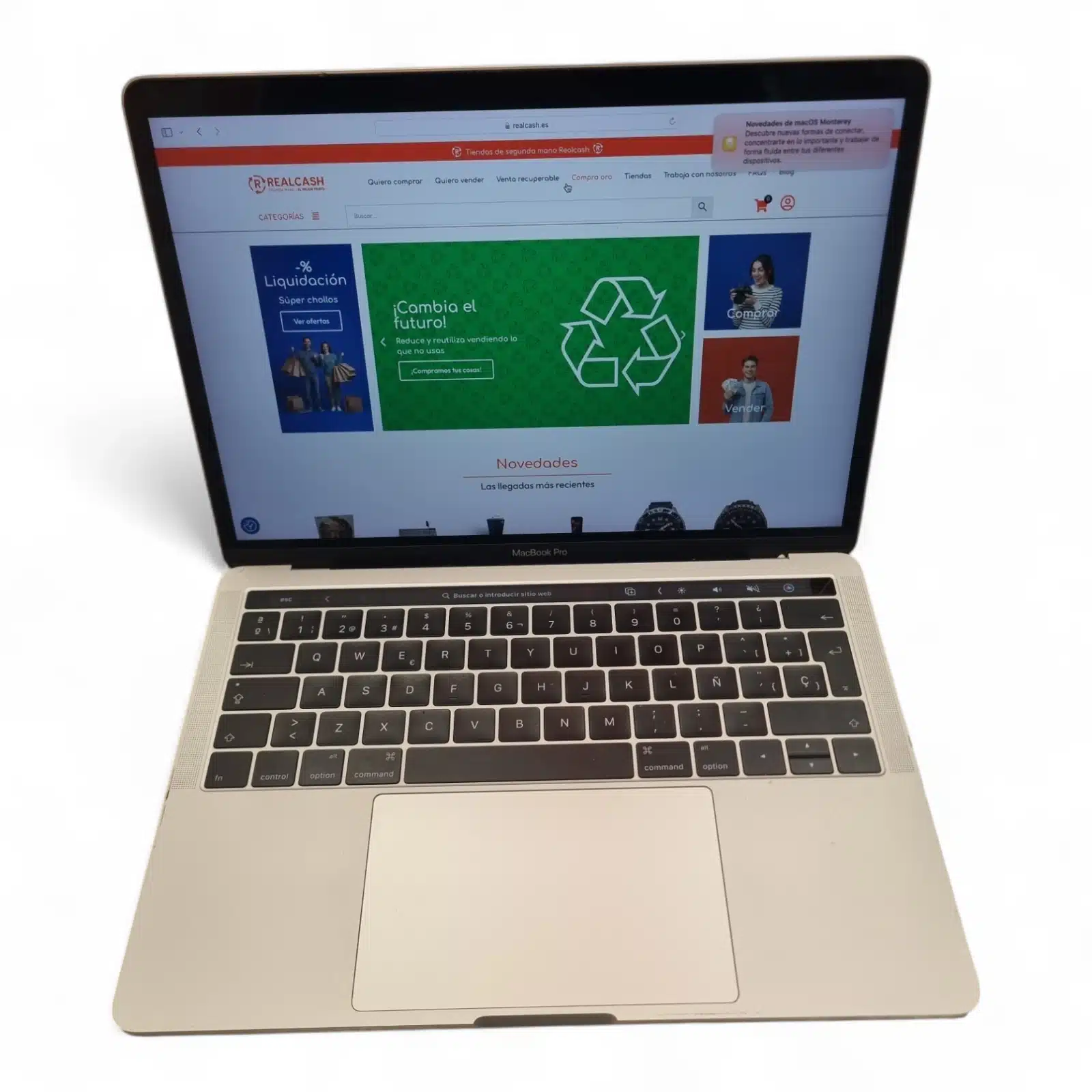 Macbook Pro 13″ 2016 256GB/8GB + Cargador — foto 2