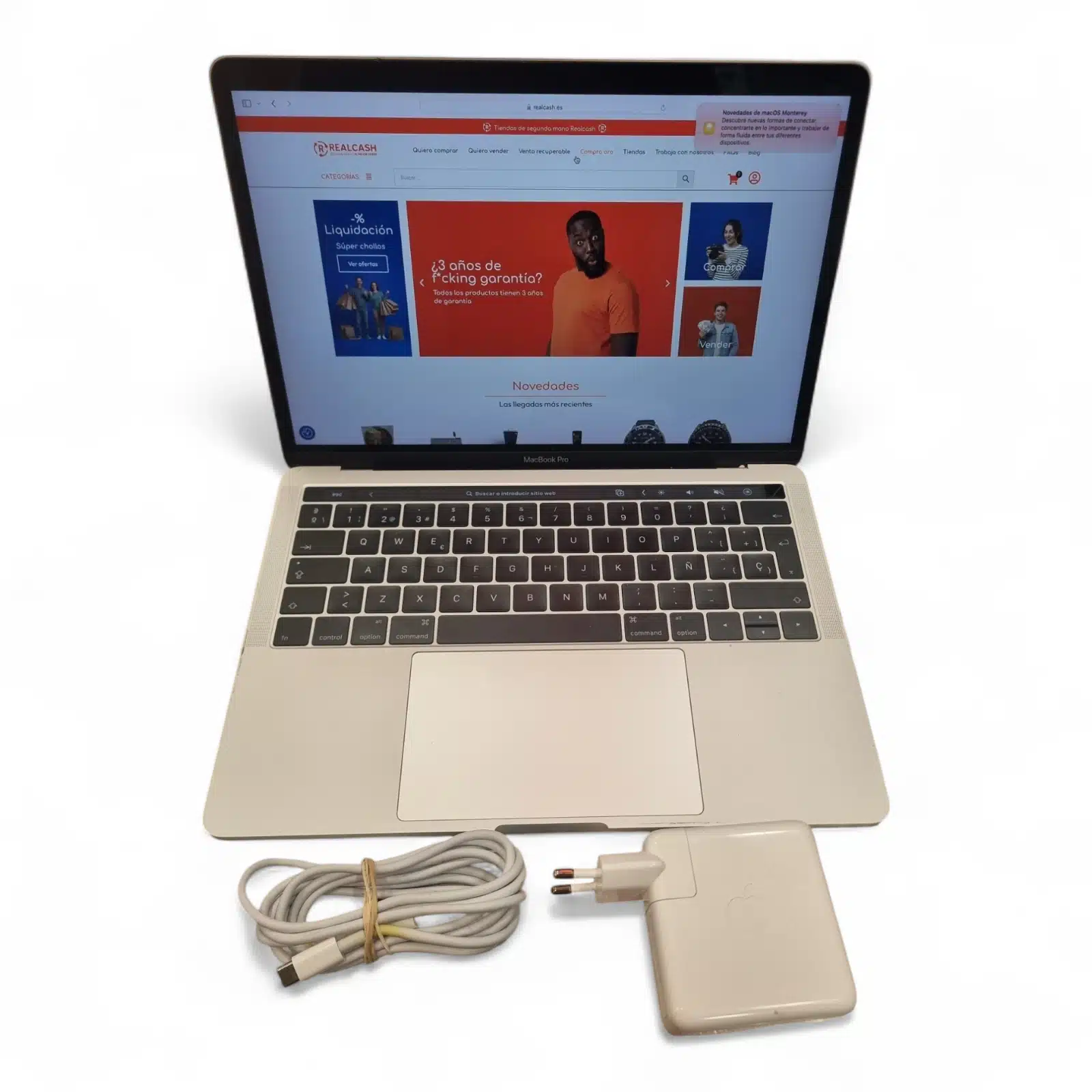 Macbook Pro 13″ 2016 256GB/8GB + Cargador