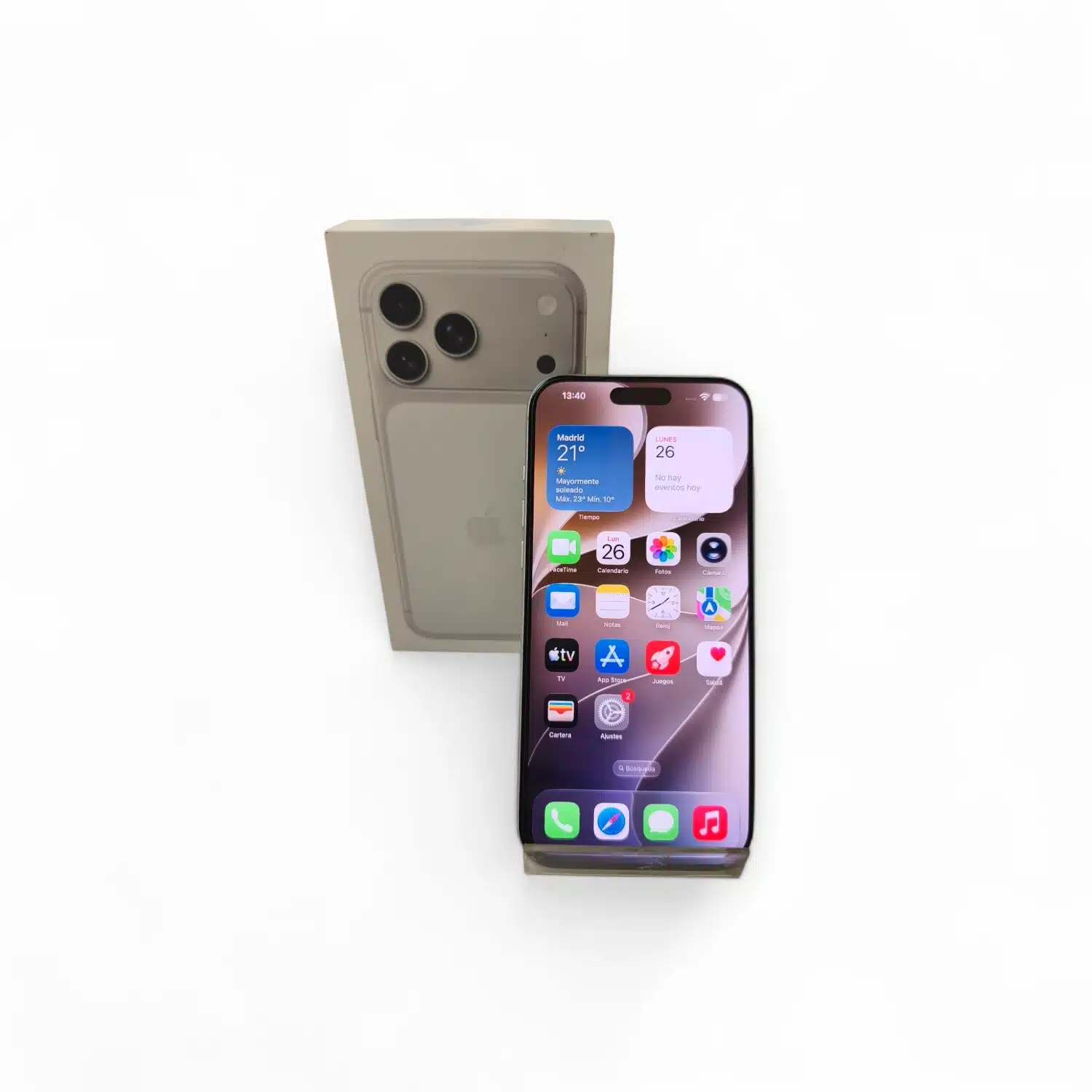 Iphone 17 Pro Max 256GB Color Blanco 99% Bateria+caja — foto 2