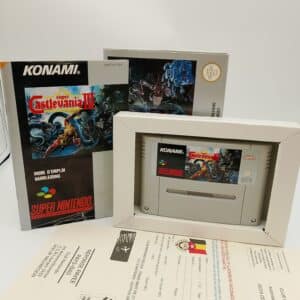 JUEGO DE SUPER NINTENDO CASTLEVANIA IV + CAJA + MANUAL