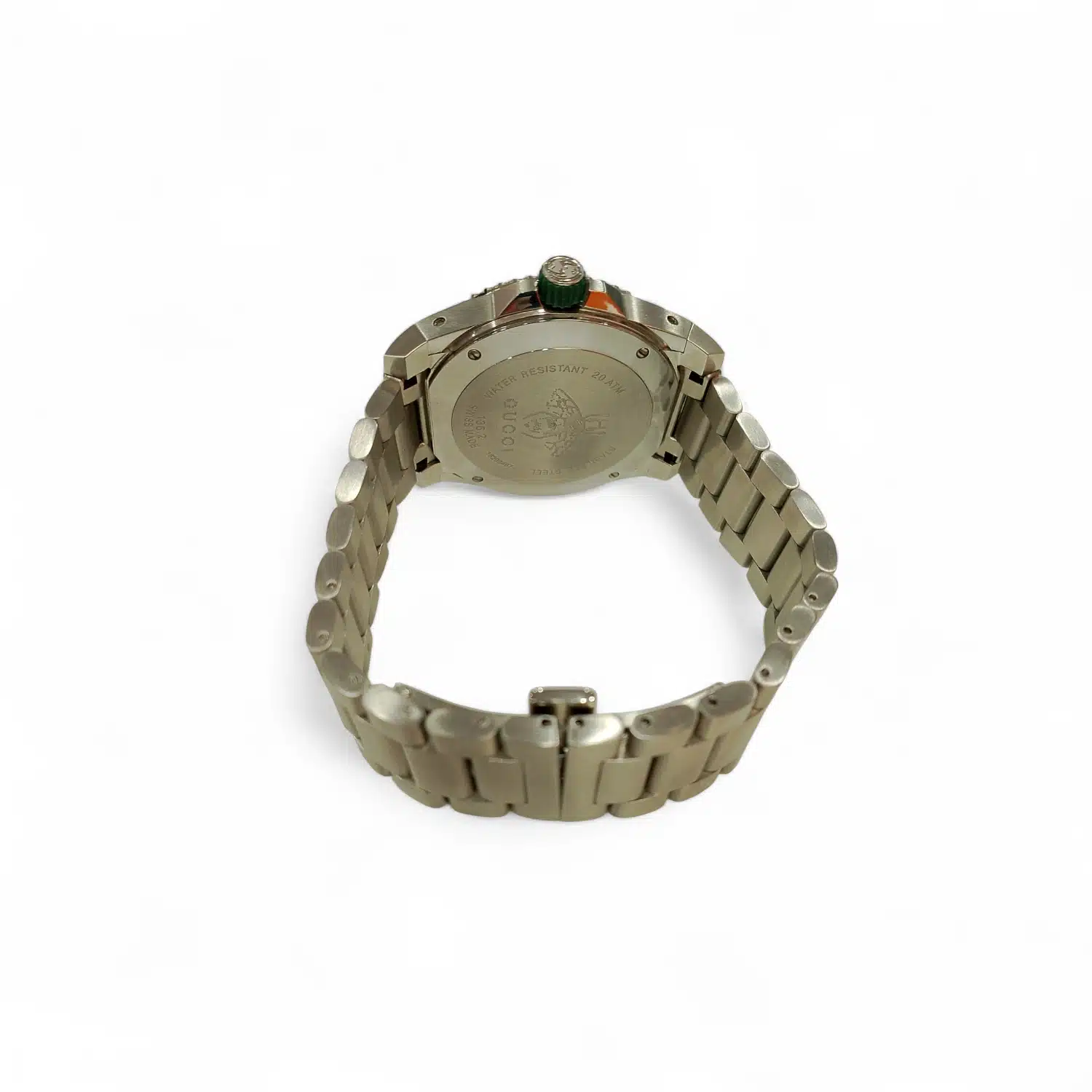 Reloj Gucci Dive Acero Inoxidable Verde Dial YA136222 — foto 3