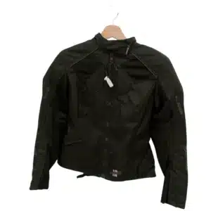 CHAQUETA DE MOTO QMILE NEGRA TALLA-S