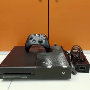 CONSOLA XBOX ONE DE 500 GB + CABLE POWE + MANDO
