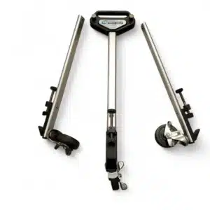 TRIPOIDE  DOLLY + RUEDAS BASE PARA TRIPOIDE PROFESIONAL