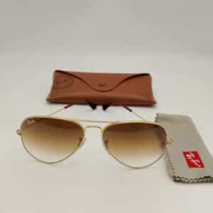 GAFAS DE SOL RAY BAN AVIATOR RB3025 001/51 + CAJA + MOPA