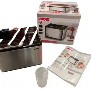 PANIFICADORA UNOLD 68125 + CAJA + INSTRUCCIONES