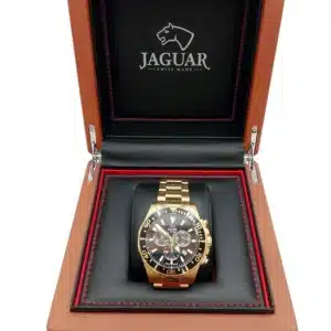 RELOJ JAGUAR J864 DORADO + CAJA + CERTIFICADO