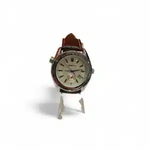 RELOJ GOER ESFERA CREMA CUERO