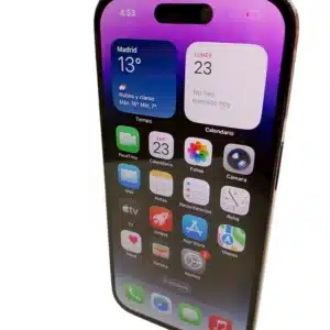 IPHONE 14 PRO 128GB MORADO 90% BAT + CABLE