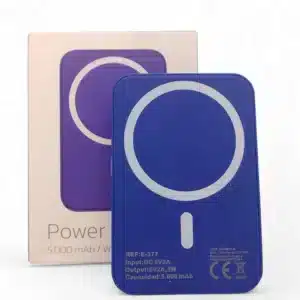 POWER BANK DHG MAGNETIC 5000 mAh AZUL + CAJA