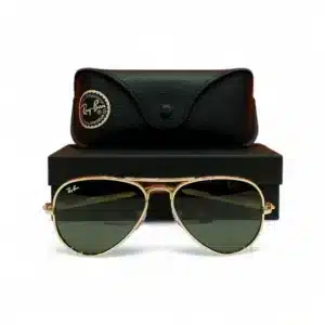 GAFAS DE SOL RAYBAN AVIATOR MAX RB 3925 DORADO + FUNDA + CAJA
