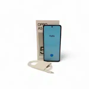 MOVIL OPPO A5 4/128GB NEGRO + CAJA + CABLE