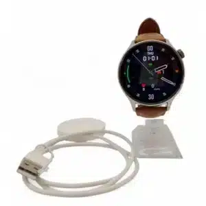 SMARTWATCH XIAOMI S1 PRO A4AD + CORREA MARRON + BASE CARGA