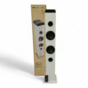 TORRE DE SONIDO SKYCHARMPRO NGS BLANCA + CAJA