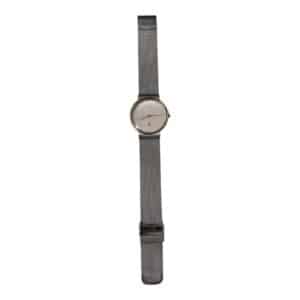 RELOJ SKAGEN 355LGSC PLATEADO CORREA MILANESA * LIGERO ARAÑAZO*
