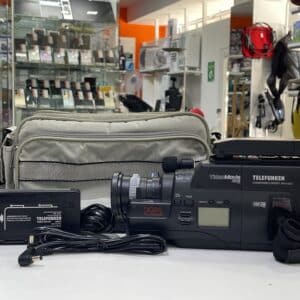 CAMARA DE VIDEO TELEFUNKEN VM4400 + FUNDA + ACC * DECORACION*