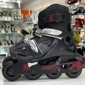 PATINES EN LINEA OXELO TALLA 32/34 NEGROS